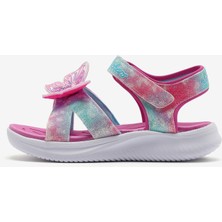 Skechers Jumpsters Sandal - Butterfly Brites Büyük Kız Çocuk Pembe Işıklı Sandalet 303109L Pkmt