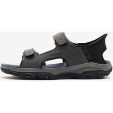 Skechers Tresmen - Reece Erkek Gri Sandalet 205289 Char