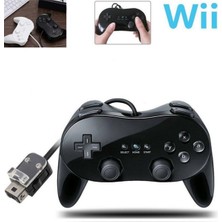 Steldalar Game Pad Controller Konsol Joypad Nintendo Wii Ikinci Nesil Kablolu Oyun Kumandası Oyun Uzaktan Kumandası-Siyah (Yurt Dışından)