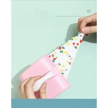 Aaa Fsfeng Pet Saç Peluş Rulo Süper Yapışkan, Çift Rulo Saç Çıkartma (Pembe) (Yurt Dışından)