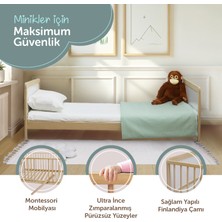 Kukka NTR440 - Dönüştürülebilir Beşik - Karyola 70X140 cm