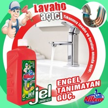 Nilem Lavabo Açıcı Jel 1 Lt