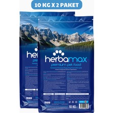 Herbamax Gelişim Destekleyici Özellikte Kuzu Etli ve Pirinçli Yavru Köpek Maması 20kg (2X10kg)