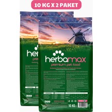 Herbamax Gelişim Destekleyici Özellikte Tavuklu ve Pirinçli Yavru Kedi Maması 20kg (2X10kg)