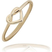 İzgi Düğüm Kalp Yüzük