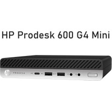 Mini Pc Hp Prodesk 600 G4 I3 8100T 8gb Ddr4 128GB M2 SSD 1xvga 2xdp Masaüstü Kurumsal Ofis Bilgisar