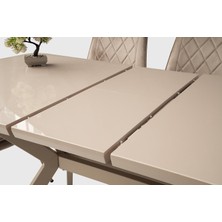 Levent Mobilya ve Aksesuar Vento Hg Masa, Cappicino, 160 x 90
