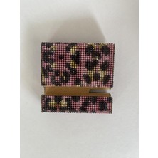 Zey Desing Pembe Leopar Tablet & Telefon Tutacağı