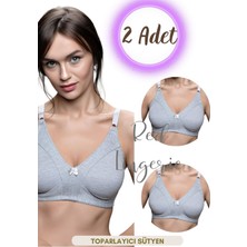 Red İç Giyim 2 Adet Penye Minimizer Toparlayıcı Sütyen