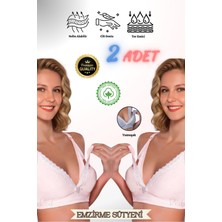 Red İç Giyim Pamuklu Hamile-Lohusa Emzirme Sütyeni-2'li Paket