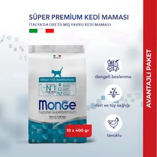 Monge Cat Daily Line Tavuklu Yavru Kedi Maması 4 kg