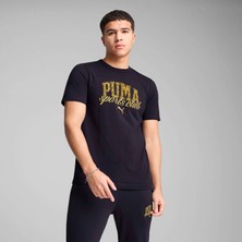 Puma Erkek  Puma Class Graphic Tee Lacivert Erkek T-Shirt