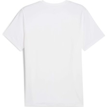 Puma Erkek Beyaz Puma M Cloudspun Soft Tee Beyaz Erkek T-Shirt