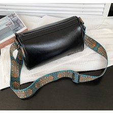Tengyueda Kadın Vintage Çanta Büyük Kapasiteli Omuz Crossbody Çanta (Yurt Dışından)