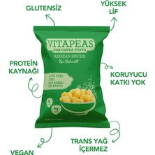 Vitapeas Snacks Vitapeas Egre Baharatlı Nohut Cipsi 55 gr x 12