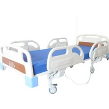 Hasta Karyolası 2 Motorlu Ekonomik Sünger Yataklı