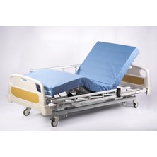 3 Motorlu Katlanır Tabancakorkuluklu Hasta Karyolası Abs