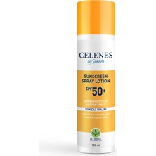 Celenes By Sweden Herbal Güneş Koruyucu Losyon Spray 50 Spf 150 ml
