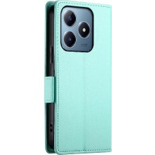 Manyi Market Realme C63 Cüzdan Günlük Kullanım Flip Kart Yuvaları Iş Için Flip Case (Yurt Dışından)