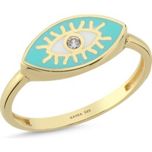 Mineli Göz Altın Yüzük YZ268