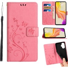 Realme C55 Pu Deri Kart Tutucu Manyetik Kapatma Kickstand Için Filp Durumda (Yurt Dışından)