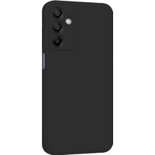 Bilişim Akademi Samsung Galaxy A25 5g Kılıf Slikon Kılıf Düz Renk Kılıf Koruyucu Kılıf - Siyah