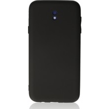  Samsung Galaxy J7 Pro / J730 Kılıf Slikon Kılıf Düz Renk Kılıf Koruyucu Kılıf - Siyah