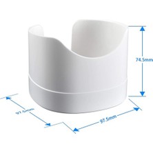 Steldalar Tp-Link Deco M4/e4/p9/s4 Için Ofis Için Kablo Yönetimi ile Yönlendirici Duvara Montaj Braketi Mesh Wifi Sistemi Depolama Braketi (Yurt Dışından)