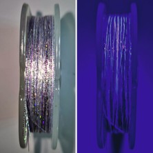 Eagenset Hazır Çapari Kombini Ultraviyole Uv Neon Kristal + Balık Sırtı + Lazer Hologram Makara