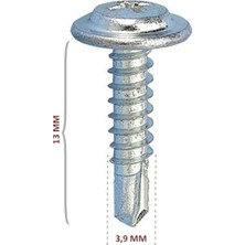 Hırsan Pul Başlı Matkap Uçlu Vida Rysb 3.9X13 (1000 Ad)