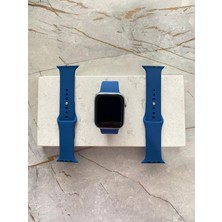 Bşr Perakende Apple Watch 38-39-40-41MM 10 9 8 7 6 5 4 Se Ultra Pro Starlink Solmaz Silikon Kordon Kayış