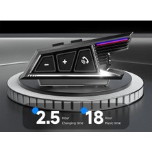 Bt-40 Kask Kulaklık BT40 Bluetooth Motosiklet Kulaklık 5.3 Bluetooth Intercom Motosiklet Kulaklık
