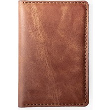 Dery Craft Deri Pasaport Cüzdanı
