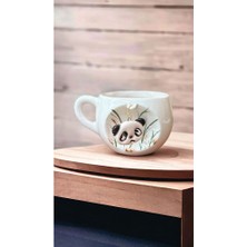 Sallanan Panda Seramik Mug Kupa 24K Altın Kaplama