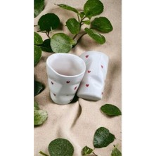 Buruşuk Espresso Seramik Mug Kupa Bardak 2li Set