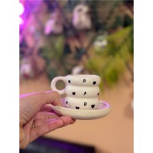 Dad Yazı Detay Seramik Kahve  Mug Kupa Fincanı