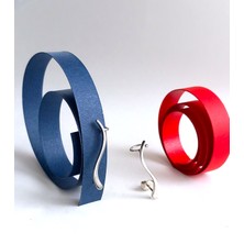 925 Ayar Gümüş Rodyumlu Kıkırdak Çivi Trend Kadın Küpe Yılbaşı Yeni Yıl Hediye