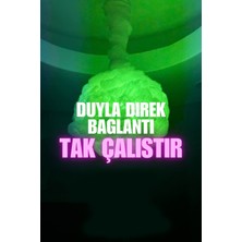 Tree Soul Çocuk Bebek Odası Gece Lambası LED Işıklı Bulut – Bluetooth Bağlantılı Uzaktan Kumandalı