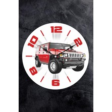 25 cm Dekoratif Plastik Cam Bombeli Çocuk Odası Duvar Saati