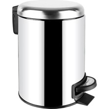 Storemax Paslanmaz Elit Pedallı Çöp Kovası Krom 3 Lt (000300)