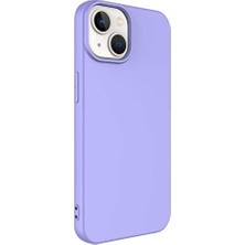 Kılıf Apple iPhone 15 Için Groovy Soft Lila [iphone 15 ile Uyumlu Kılıf - Lila]