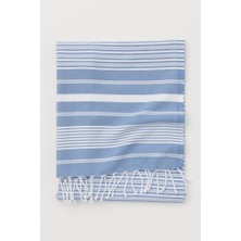 Storemax PEŞTEMAL%100 Pamuk Banyo Havlusu Mavii