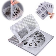 Kullanımlık Duş Tahliye Saç Çıkarıcı Örgü Çıkartma 4 "* 4", Banyo, Mutfak, Küvet, Lavabo Için Saç Tahliye Çıkartması (Kare, 20 Adet)