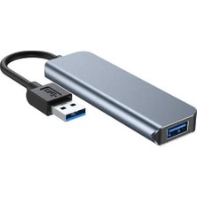 Storemax 4 In 1 USB 3.0 Hub Alüminyum Gövde USB Çoklayıcı Hub BYL-2013U