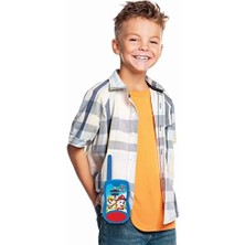 Storemax LEXIBOOK-TW12PA Paw Patrol Paw Patrol Chase Walkie Talkies, Çocuklar Için Iletişim Oyunu, Kemer Klipsi, Akülü, TW12PA, Mavi/kırmızı - Ispanyolca Versiyon
