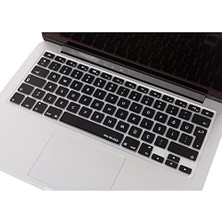 Storemax Storemax Klavye Koruyucu Macbook Klavye Air Pro (Türkçe Q) (Eski Usb'li Model 2008/2017) ile Uyumlu Siyah