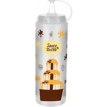 Ozcmax Çikolata Sos Şişesi - Şeffaf  - 700 ml