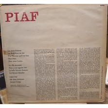 Alp Plak Edith Piaf – Piaf - Plak Lp
