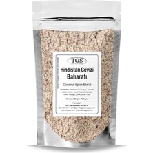 TOS The Organic Spices Rasha'nın Hurgada Hindistan Cevizi Baharatı 500 gr