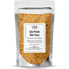 TOS The Organic Spices Rosa'nın São Paulo Brezilya Köri Tozu 500 gr